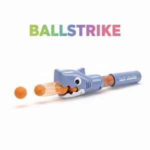 Shark Ball Launcher - Blue and Orange